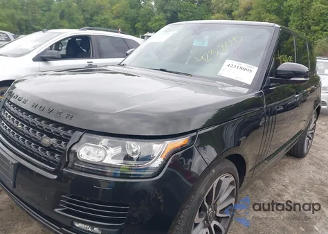 2017 Land Rover Range Rover 5.0L V8 Supercharged z USA, uszkodzony, nr VIN SALGS2FE3HA322802